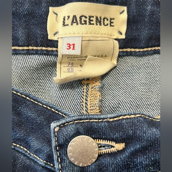 L’Agence Monique Ultra High Rise Skinny in Barstow Jeans - Picture 4 of 4